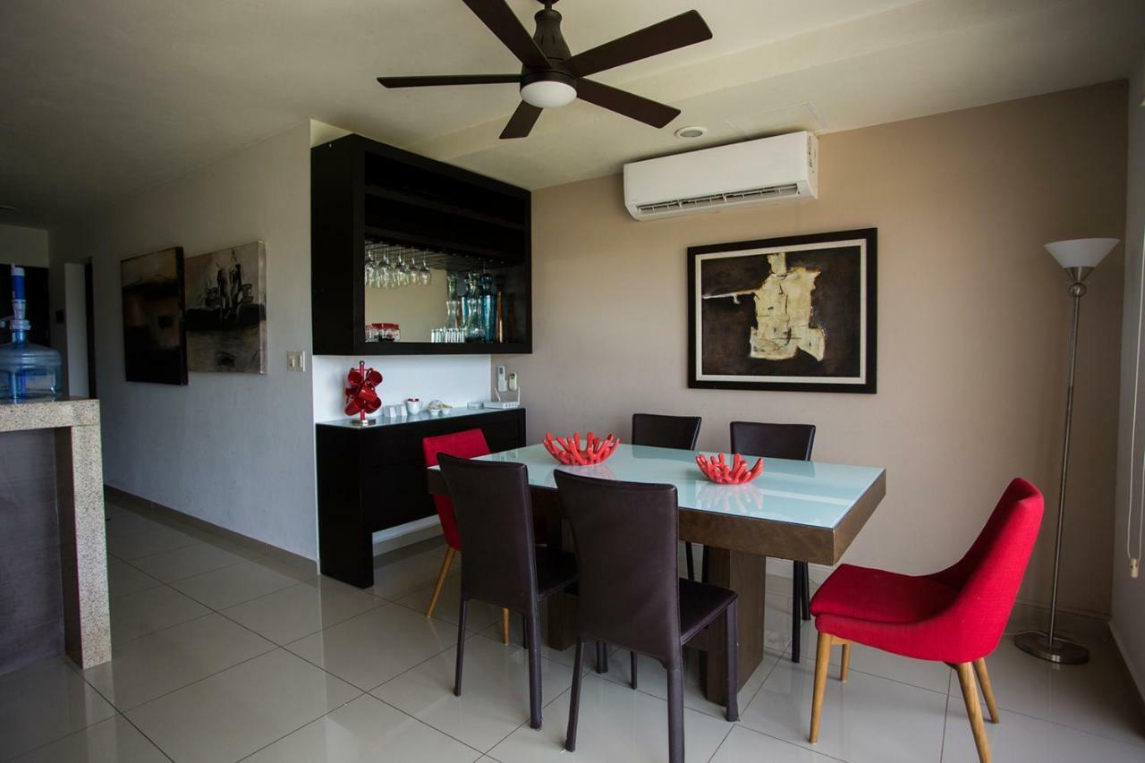 3Br Apt With Pool Cancún Eksteriør billede